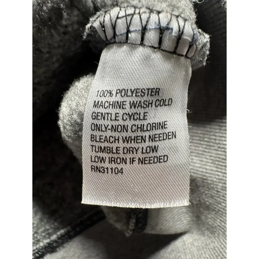 J Khaki Boys M 10/12 Gray Full Zip Sweater Fleece Vest Pockets